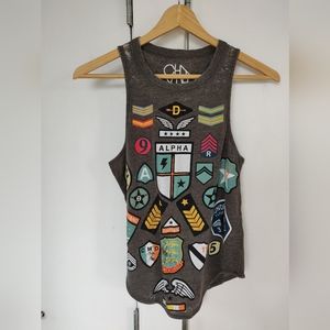 Chaser graphic logo tank top